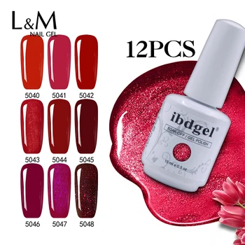 12pcs/lot Gelatu Series Color Gel Soak Off UV LED Gel Nail Polish Base Coat Top Color Gel Varnishes ibdgel Brand
12pcs/lot Gelatu Series Color Gel Soak Off UV LED Gel Nail Polish Base Coat Top Color Gel Varnishes ibdgel Brand
