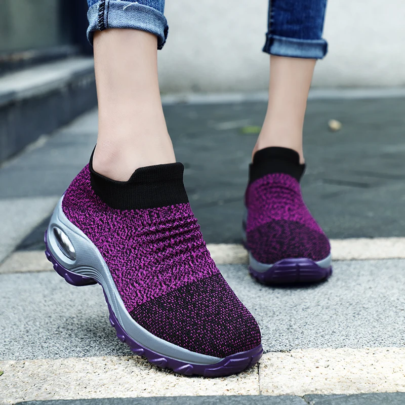 2019 women soft running shoes breathable mesh elastic shoe women sock sneakers sport walking boot zapatillas hombre dancing shoe
2019 women soft running shoes breathable mesh elastic shoe women sock sneakers sport walking boot zapatillas hombre dancing shoe