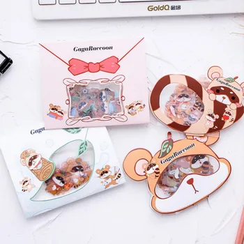 50 Pcs/pack Cartoon Animal Raccoons Decorative Washi Stickers Scrapbooking Stick Label Diary Stationery Stickers
50 Pcs/pack Cartoon Animal Raccoons Decorative Washi Stickers Scrapbooking Stick Label Diary Stationery Stickers