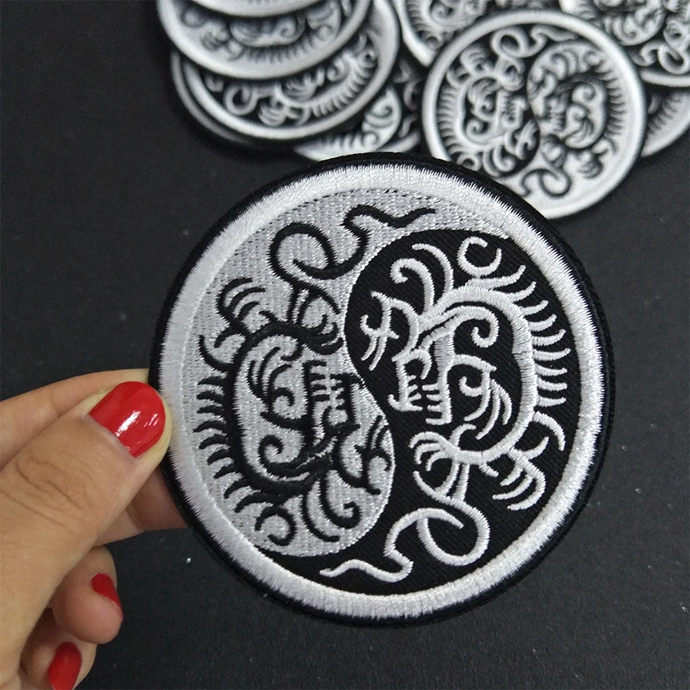 Yin Yang Martial Arts Kung Fu Patch, Dragons Sewing Label Patches Clothes Stickers For Apparel Bag DIY Accessories
Yin Yang Martial Arts Kung Fu Patch, Dragons Sewing Label Patches Clothes Stickers For Apparel Bag DIY Accessories