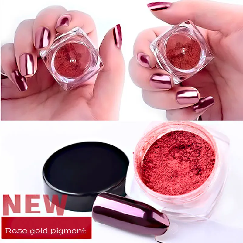 1pcs Rose Gold Mirror Pigment Powder Nail Glitter Purple Blue Silver Holo Chrome Nail Pigment Pearl Powder Decoration Manicure
1pcs Rose Gold Mirror Pigment Powder Nail Glitter Purple Blue Silver Holo Chrome Nail Pigment Pearl Powder Decoration Manicure