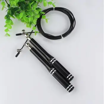 Wholesale Compete for Speed Ball Bearing Aluminum Handle Stainless Steel Cable Sport Skipping Jump Rope
Wholesale Compete for Speed Ball Bearing Aluminum Handle Stainless Steel Cable Sport Skipping Jump Rope