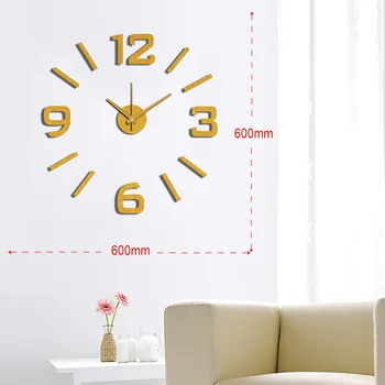 large wall clock watch reloj relogio parede wandklok wanduhr horloge murale home decor gold diy Pointer + digital relogio parede
large wall clock watch reloj relogio parede wandklok wanduhr horloge murale home decor gold diy Pointer + digital relogio parede
