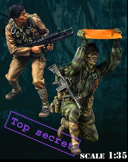 1:35 Scale Vietnamese War US Special Forces MACV-SOG 2 People Miniatures Resin Model Kit Figure Free Shipping
1:35 Scale Vietnamese War US Special Forces MACV-SOG 2 People Miniatures Resin Model Kit Figure Free Shipping