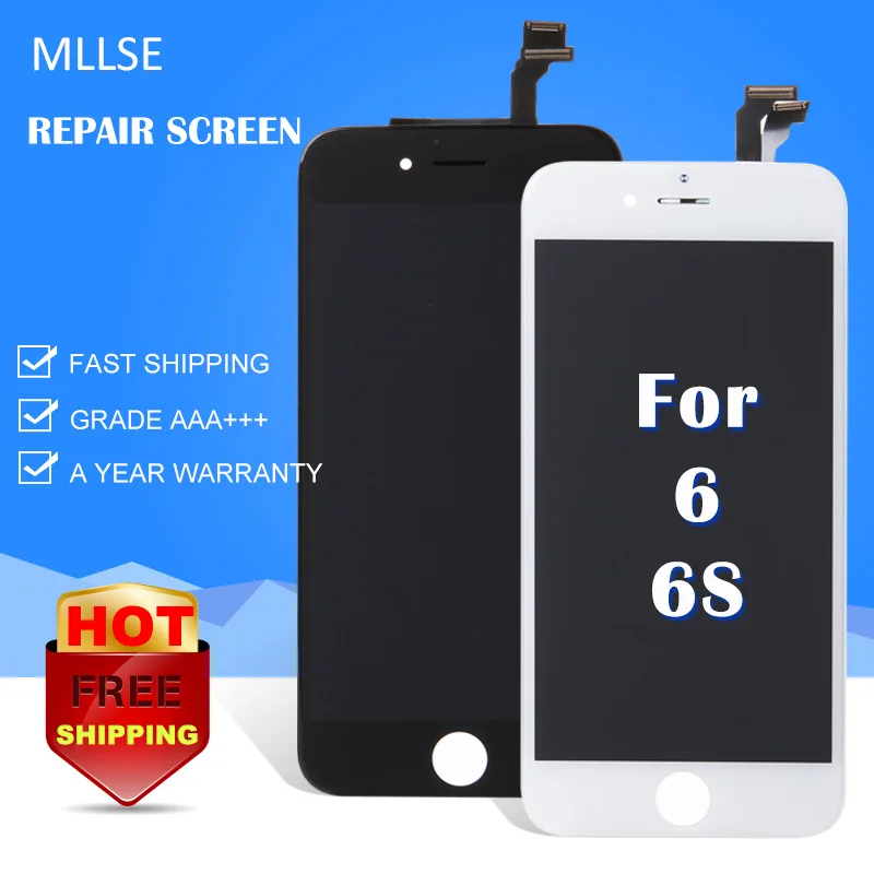 10PCS/LOT LCD For iphone 6 6S LCD highscreen clone mobile phone Ecran Assembly With Frame Front Glass replacement No Dead Pixel
10PCS/LOT LCD For iphone 6 6S LCD highscreen clone mobile phone Ecran Assembly With Frame Front Glass replacement No Dead Pixel