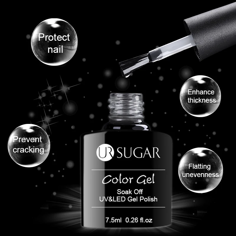 UR SUGAR Reinforce UV Gel Polish Nail Protector 7.5ML Long Lasting Reinforcement Enhancer Soak Off Nail Gel Varnish Nail Primer
UR SUGAR Reinforce UV Gel Polish Nail Protector 7.5ML Long Lasting Reinforcement Enhancer Soak Off Nail Gel Varnish Nail Primer