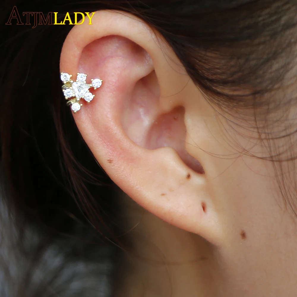 2018 New Hot Fashion 925 Fine silver Jewelry Gold Color CZ Rhinestones High Quality delicate Ear Clip Single Earrings For Women
2018 New Hot Fashion 925 Fine silver Jewelry Gold Color CZ Rhinestones High Quality delicate Ear Clip Single Earrings For Women