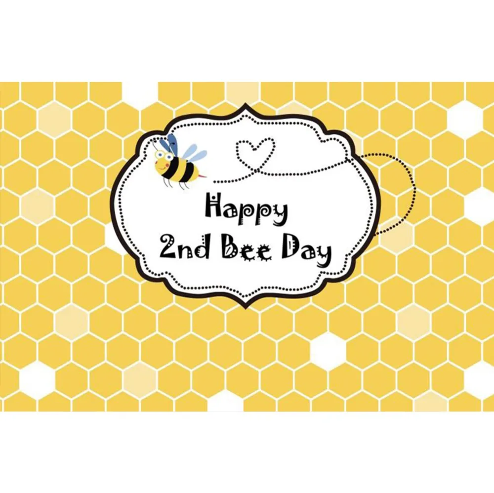Laeacco Bee Happy Baby Birthday Party Cartoon Poster Photographic Backgrounds Photography Backdrops For Photo Studio
Laeacco Bee Happy Baby Birthday Party Cartoon Poster Photographic Backgrounds Photography Backdrops For Photo Studio