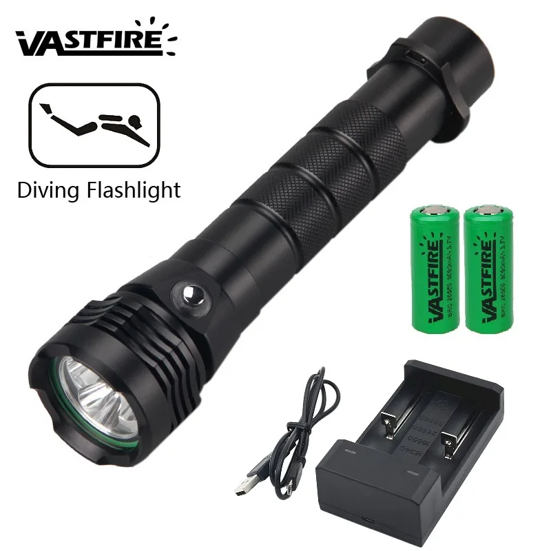 Professional Powerful led Waterproof Scuba Diving Flashlight Diver Light L2 LED Underwater 80m Torch Lamp Lanterna
Professional Powerful led Waterproof Scuba Diving Flashlight Diver Light L2 LED Underwater 80m Torch Lamp Lanterna