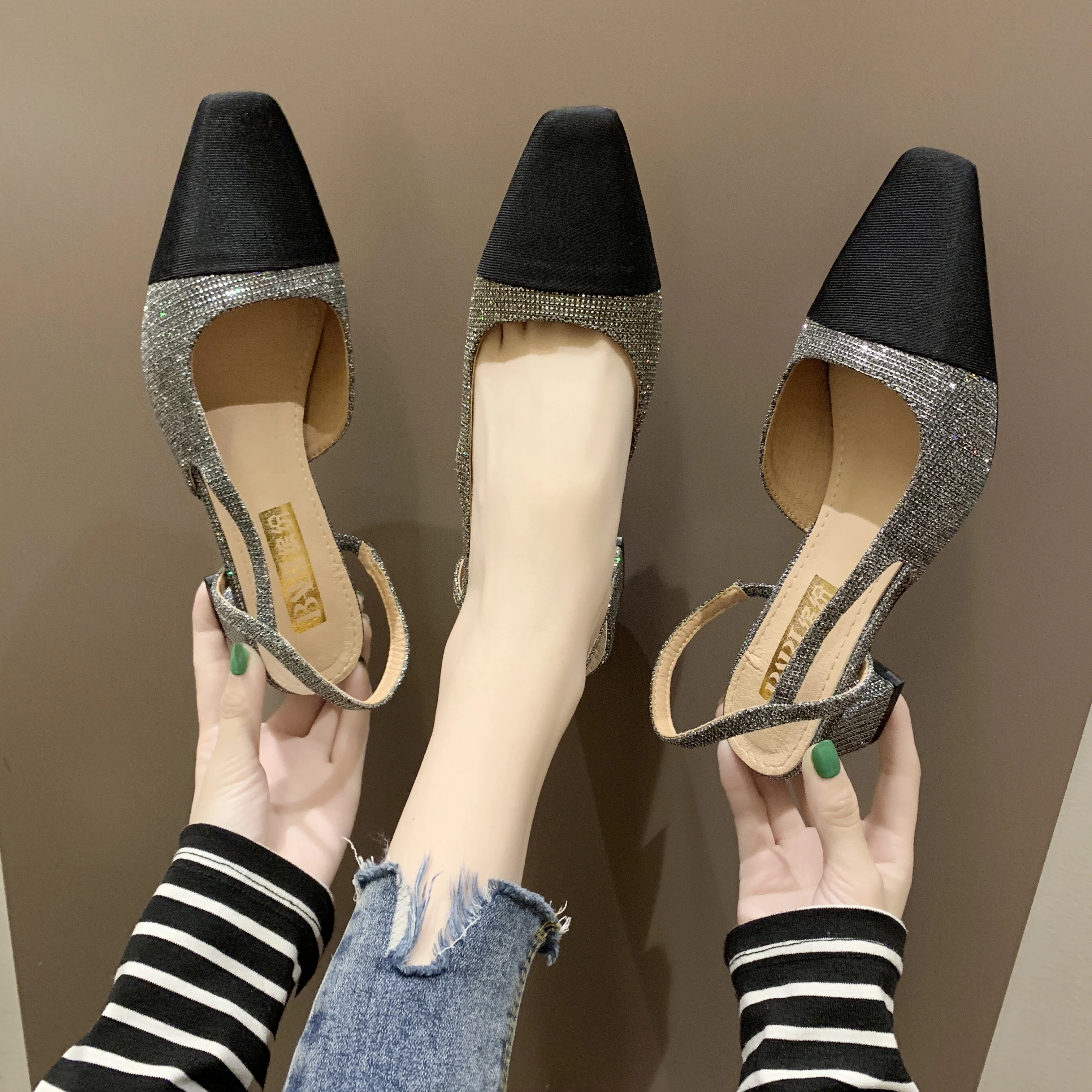 designer 2019 new style sandalia feminina square toe mixed colors square heels 5.5cm slip-on Gladiator ladies shoes
designer 2019 new style sandalia feminina square toe mixed colors square heels 5.5cm slip-on Gladiator ladies shoes