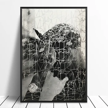 Tupac Singer Music Poster Hip Hop RapPrint Music Band Star Poster Wall Art Painting Room Home Decor Canvas Print A23
Tupac Singer Music Poster Hip Hop RapPrint Music Band Star Poster Wall Art Painting Room Home Decor Canvas Print A23