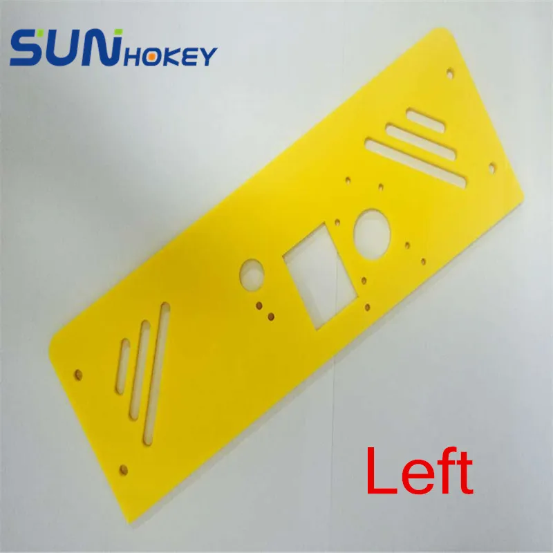 2016 3D Printer Parts Reprap i4 Acrylic parts NO.7 Yellow Acrylic for Left Step Motor
2016 3D Printer Parts Reprap i4 Acrylic parts NO.7 Yellow Acrylic for Left Step Motor