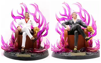 20CM pvc Japanese anime figure One Piece Sir Crocodile Mr. throne white/black cloth action figure collectible model toys
20CM pvc Japanese anime figure One Piece Sir Crocodile Mr. throne white/black cloth action figure collectible model toys
