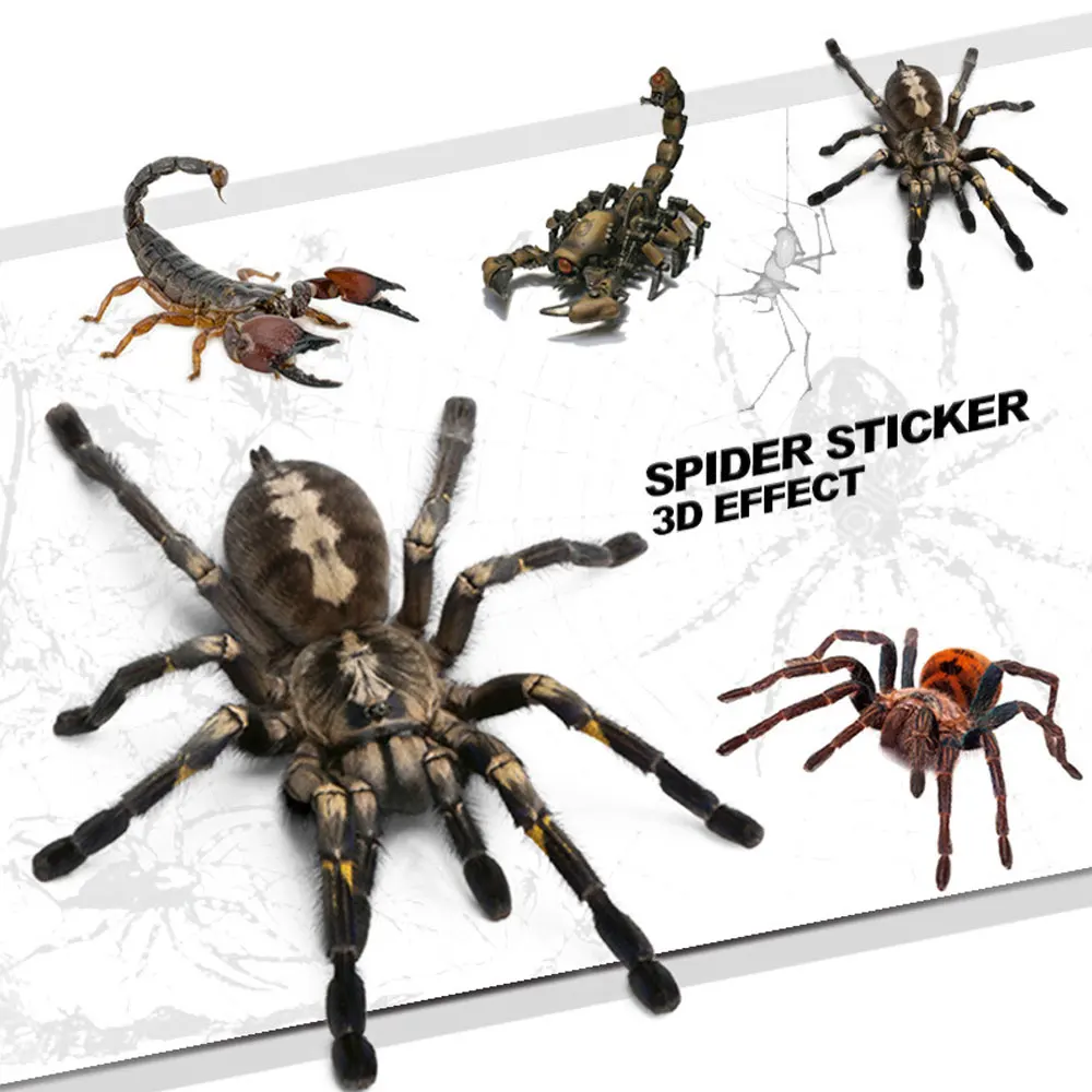 1Pcs Removable Creative 3D Scary Spiders, Scorpion Car Decal / Sticker for Laptop Window Decorations Car Truck Motorcycle
1Pcs Removable Creative 3D Scary Spiders, Scorpion Car Decal / Sticker for Laptop Window Decorations Car Truck Motorcycle