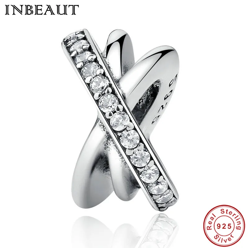 INBEAUT Luxurious 925 Stamp X Cross Charm with Clear CZ for Women Chain Beads 925 Sterling Silver Charm fit Orginal Bracelet
INBEAUT Luxurious 925 Stamp X Cross Charm with Clear CZ for Women Chain Beads 925 Sterling Silver Charm fit Orginal Bracelet
