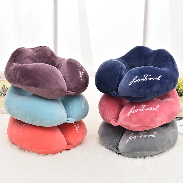 Travel Neck Pillow Solid Cotton U Shape Memory Foam Slow Rebound Pillows Velvet Embroidery portable Plane Trip Home Car 11008
Travel Neck Pillow Solid Cotton U Shape Memory Foam Slow Rebound Pillows Velvet Embroidery portable Plane Trip Home Car 11008