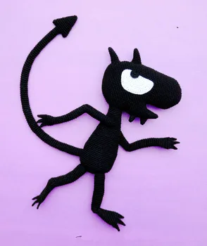 crochet toys amigurumi rattles demon model number SBY0085
crochet toys amigurumi rattles demon model number SBY0085