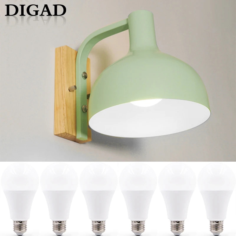 DIGAD 6pcs LED Bulb E27 E14 3W 6W 9W 12W 15W 18W Smart IC LED Light Cold White Warm White Lampada Ampoule Bombilla Lamp
DIGAD 6pcs LED Bulb E27 E14 3W 6W 9W 12W 15W 18W Smart IC LED Light Cold White Warm White Lampada Ampoule Bombilla Lamp
