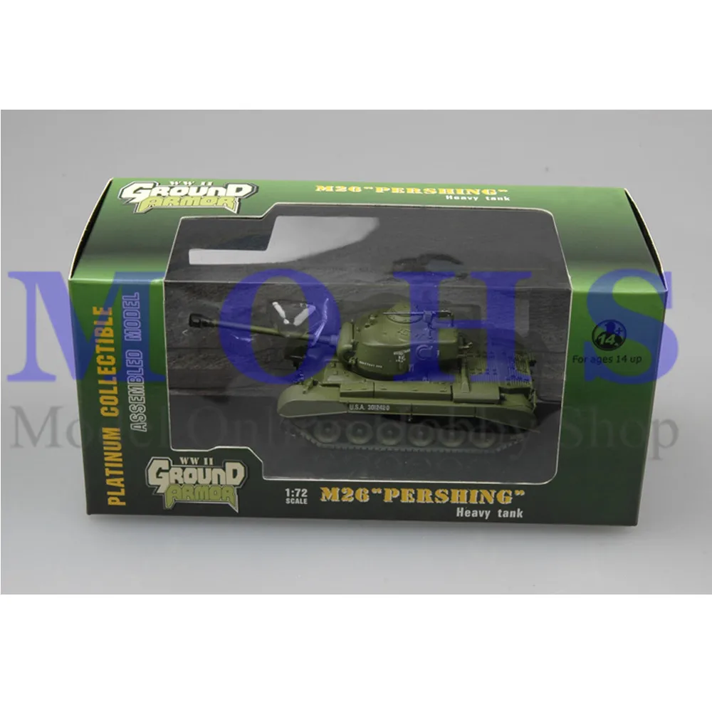 EASY MODEL 36202 1/72 Assembled Model Scale Finished Model Scale Miniature Military Scale Tank M26 PERSHING Heavy tank
EASY MODEL 36202 1/72 Assembled Model Scale Finished Model Scale Miniature Military Scale Tank M26 PERSHING Heavy tank