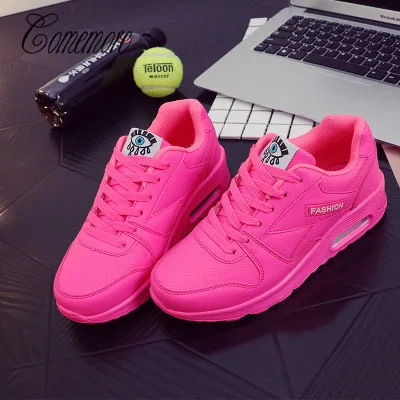 Comemore Female sports shoes breathable mesh running shoes for women white air cushion walking sneakers Ladies outdoor jogging
Comemore Female sports shoes breathable mesh running shoes for women white air cushion walking sneakers Ladies outdoor jogging
