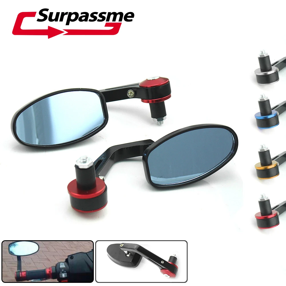 A pair 7/8 " Motorcycle Rearview Mirror Motorbike Scooter 22mm Bar End Mirror For Honda honda vfr 800 cb500x Suzuki gsr 600 750
A pair 7/8 " Motorcycle Rearview Mirror Motorbike Scooter 22mm Bar End Mirror For Honda honda vfr 800 cb500x Suzuki gsr 600 750