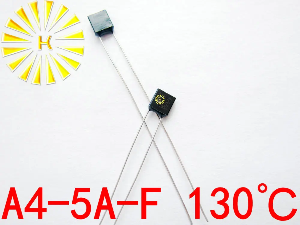 100% Original A4-5A-F 130 degree Thermal Cutoff RH130 Thermal-Links 5A 250V Black Square Temperature Fuse x 100PCS FREE SHIPPING
100% Original A4-5A-F 130 degree Thermal Cutoff RH130 Thermal-Links 5A 250V Black Square Temperature Fuse x 100PCS FREE SHIPPING