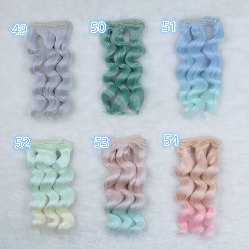 1 pcs 15cm*100cm wigs for BJD Ye Luoli SD DIY doll High-temperature wire fiber Hair curly wave hair wigs
1 pcs 15cm*100cm wigs for BJD Ye Luoli SD DIY doll High-temperature wire fiber Hair curly wave hair wigs