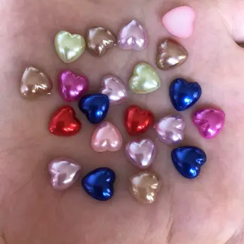 10mm 50pcs Random Mixed Half Pearl Heart Bead FlatBack Scrapbook Wedding Bead DIY F279
10mm 50pcs Random Mixed Half Pearl Heart Bead FlatBack Scrapbook Wedding Bead DIY F279