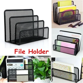 1pcs Black Mesh Letter Paper File Storage Rack Holder Tray Organiser Desktop Office
1pcs Black Mesh Letter Paper File Storage Rack Holder Tray Organiser Desktop Office