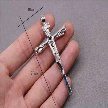 Religious Orthodox Church Alloy Cross Handmade Pendant Medal, European Classic Cross Medal.20pcs
Religious Orthodox Church Alloy Cross Handmade Pendant Medal, European Classic Cross Medal.20pcs