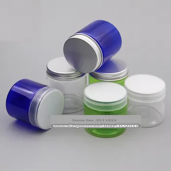 30pcs/lot 50G 80G Blue Cosmetic Cream Plastic Jar Aluminum Lid Empty Green Jar Transparent Packing Box With A Wide Plastic Lid
30pcs/lot 50G 80G Blue Cosmetic Cream Plastic Jar Aluminum Lid Empty Green Jar Transparent Packing Box With A Wide Plastic Lid
