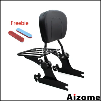 Backrest Sissy Bar Luggage Rack For Harley Softail Standard Custom Night Train Springer FXST 06-Up Cross Bones FLSTSE 7-Up
Backrest Sissy Bar Luggage Rack For Harley Softail Standard Custom Night Train Springer FXST 06-Up Cross Bones FLSTSE 7-Up