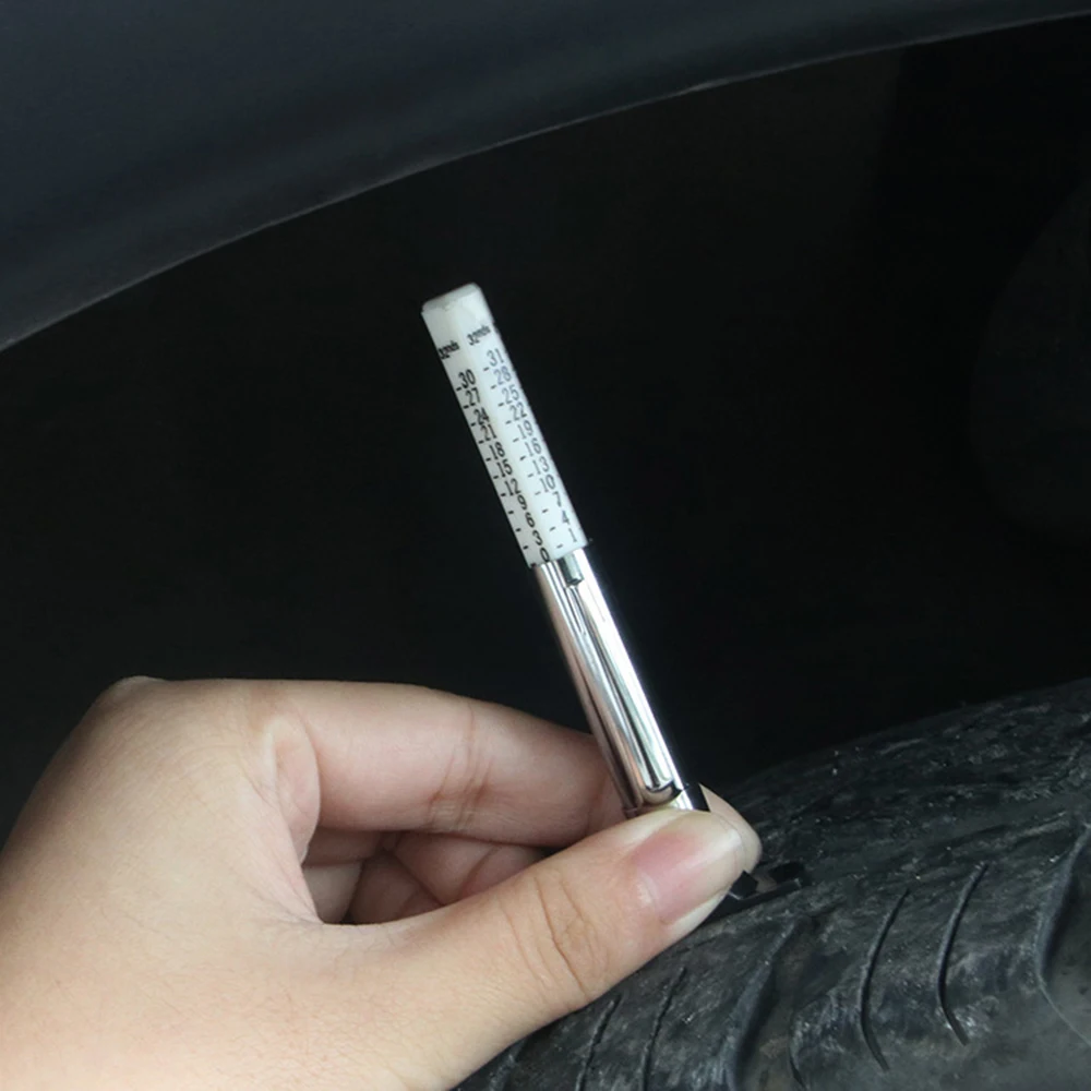 Universal Car Tire Depth Gauge Tester Color Tyre Tread Metric Gage 25mm Measures Tool
Universal Car Tire Depth Gauge Tester Color Tyre Tread Metric Gage 25mm Measures Tool