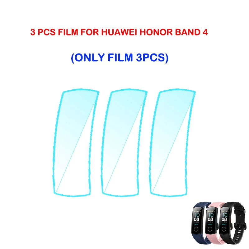 Smartband Screen Protector only for Huawei Honor Band 4 Protective Flim Anti-Scratch
Smartband Screen Protector only for Huawei Honor Band 4 Protective Flim Anti-Scratch