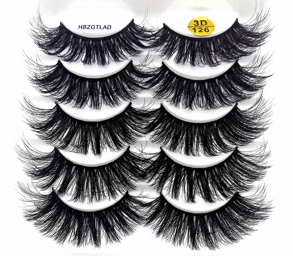 2019 NEW 5/10 pairs 100% Real Mink Eyelashes 3D Natural False Eyelashes Mink Lashes Soft Eyelash Extension Makeup Kit Cilios
2019 NEW 5/10 pairs 100% Real Mink Eyelashes 3D Natural False Eyelashes Mink Lashes Soft Eyelash Extension Makeup Kit Cilios