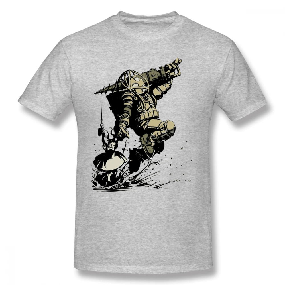 Classic Game Big Daddy Bioshock T Shirt For Men 3D Graphic Print Crewneck Homme Tee Shirt Plus Size Camiseta
Classic Game Big Daddy Bioshock T Shirt For Men 3D Graphic Print Crewneck Homme Tee Shirt Plus Size Camiseta