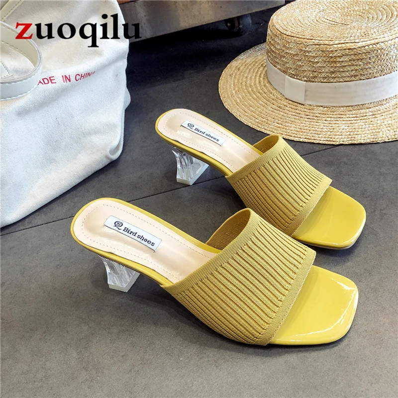 2019 Slip On Square Heels Slippers Women Pumps peep Toe Slides Ladies Shoes Female Slides Lady Woman Shoes
2019 Slip On Square Heels Slippers Women Pumps peep Toe Slides Ladies Shoes Female Slides Lady Woman Shoes