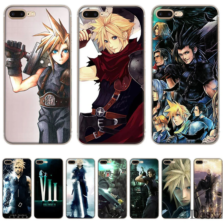 Чехол для Телефона iPhone 7 8 6 6s Plus X XR XS Max 5 5S SE Final Fantasy VII FF7 | Мобильные телефоны и