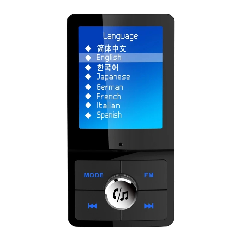 Color Screen FM Transmitter Wireless Bluetooth Handsfree Car Kit 360 rotatable Car MP3 Audio with 5V 3.1A Dual USB Charge
Color Screen FM Transmitter Wireless Bluetooth Handsfree Car Kit 360 rotatable Car MP3 Audio with 5V 3.1A Dual USB Charge
