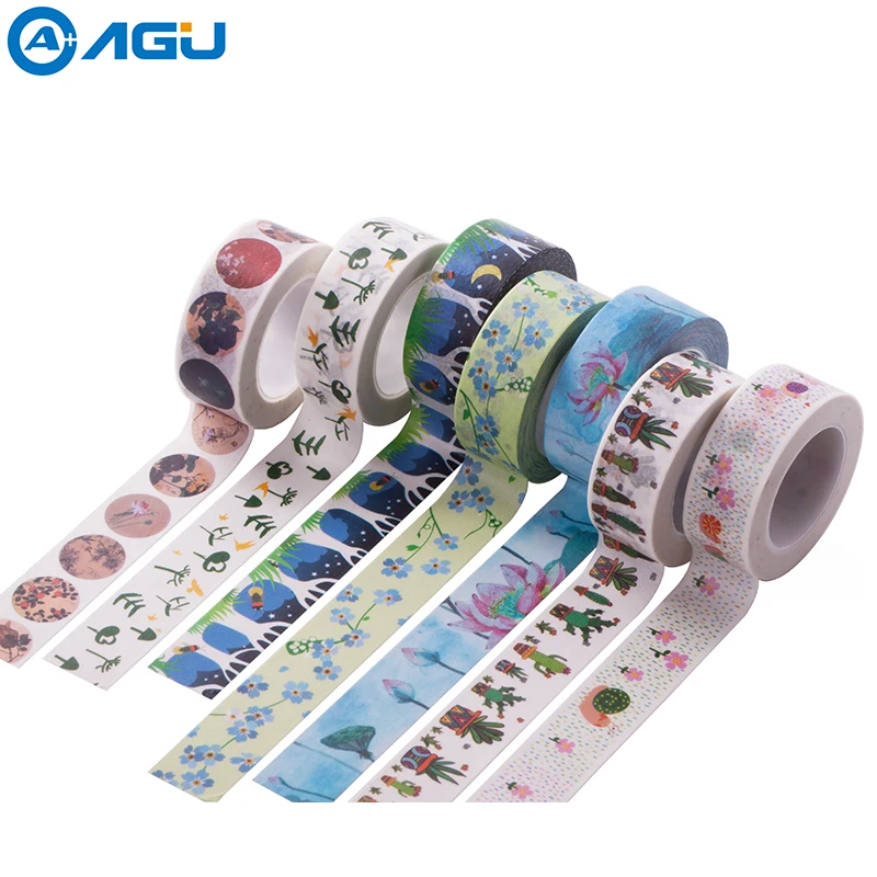 AAGU 1PC 15mm*5m Box Package Floral And Plant Washi Tape Scrapbooking DIY Decorative Masking Tape Adhesive Paper Tape Sticker
AAGU 1PC 15mm*5m Box Package Floral And Plant Washi Tape Scrapbooking DIY Decorative Masking Tape Adhesive Paper Tape Sticker