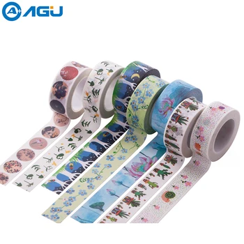 AAGU 1PC 15mm*5m Box Package Floral And Plant Washi Tape Scrapbooking DIY Decorative Masking Tape Adhesive Paper Tape Sticker
AAGU 1PC 15mm*5m Box Package Floral And Plant Washi Tape Scrapbooking DIY Decorative Masking Tape Adhesive Paper Tape Sticker