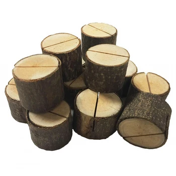 12 PCS New Wooden Wedding Party Table Number Stand Place Name Memo Card Holder(Wood Holder)
12 PCS New Wooden Wedding Party Table Number Stand Place Name Memo Card Holder(Wood Holder)