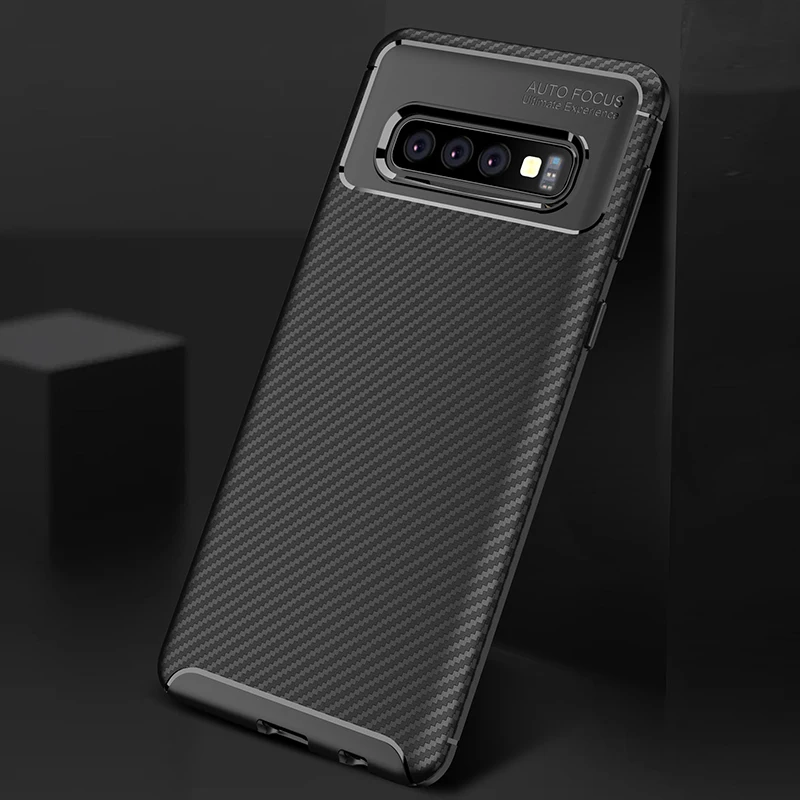 Ikrsses Case For Samsung Galaxy S10 Plus Case Luxury Carbon Fiber Ultra Thin Silicone Soft TPU Case for Galaxy S10 S10 e Cover
Ikrsses Case For Samsung Galaxy S10 Plus Case Luxury Carbon Fiber Ultra Thin Silicone Soft TPU Case for Galaxy S10 S10 e Cover