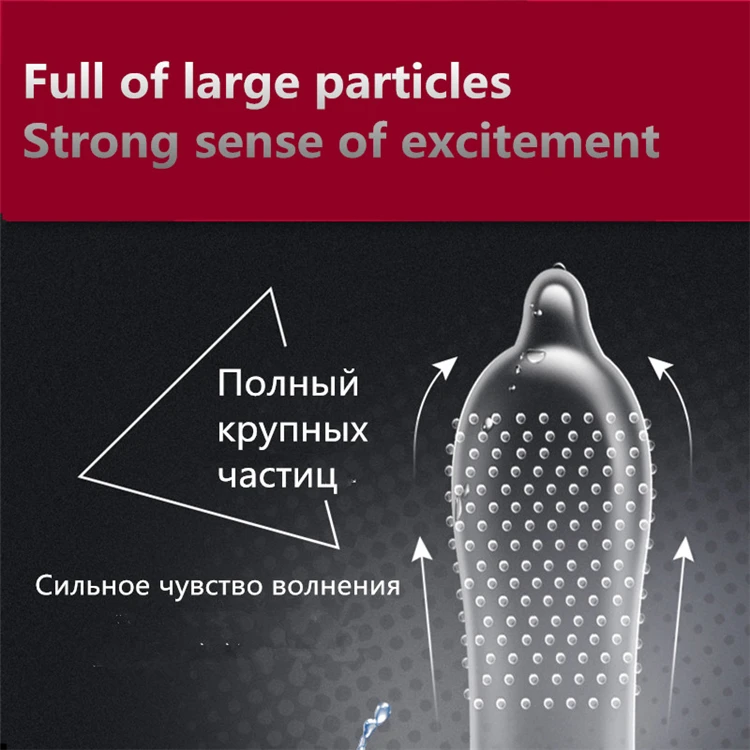 Точечно-ребристые презервативы 