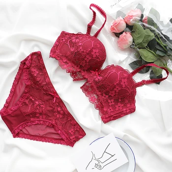 JYF Sexy Fashion Europe Lace Underwear Comfortable Seamless Push Up Bra Set High Quality Embroidery Women Bra and Panty Lingerie
JYF Sexy Fashion Europe Lace Underwear Comfortable Seamless Push Up Bra Set High Quality Embroidery Women Bra and Panty Lingerie
