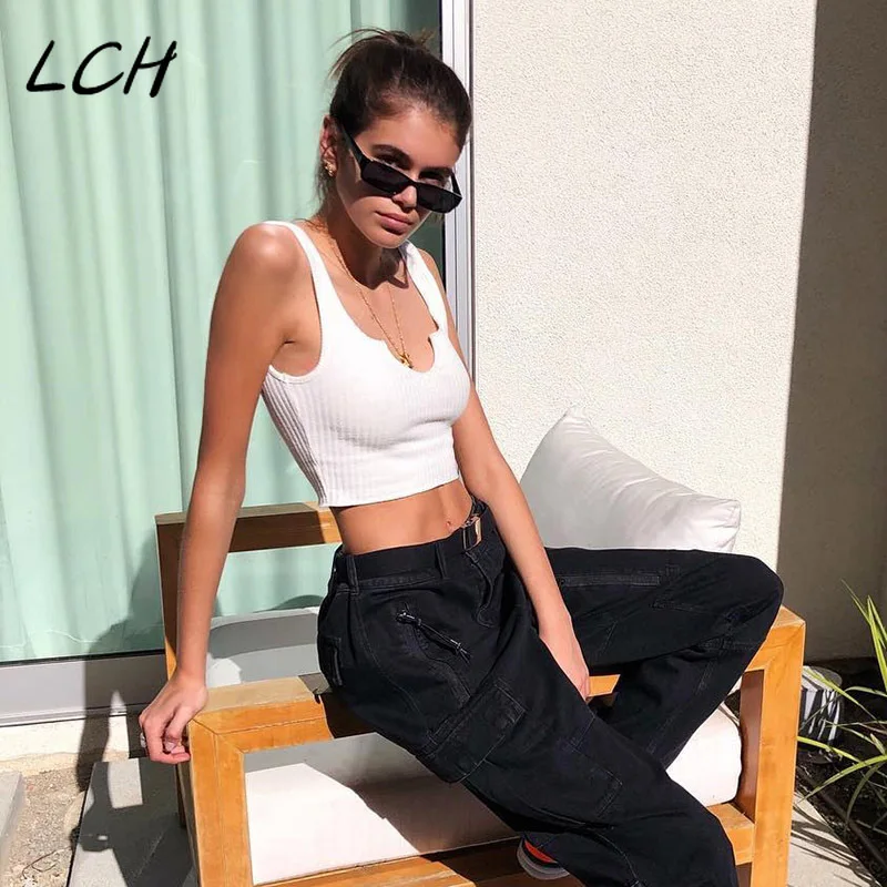 long cai huan cotton spaghetti straps V-neck bodycon crop tops 2019 women summer fashion casual camis
long cai huan cotton spaghetti straps V-neck bodycon crop tops 2019 women summer fashion casual camis