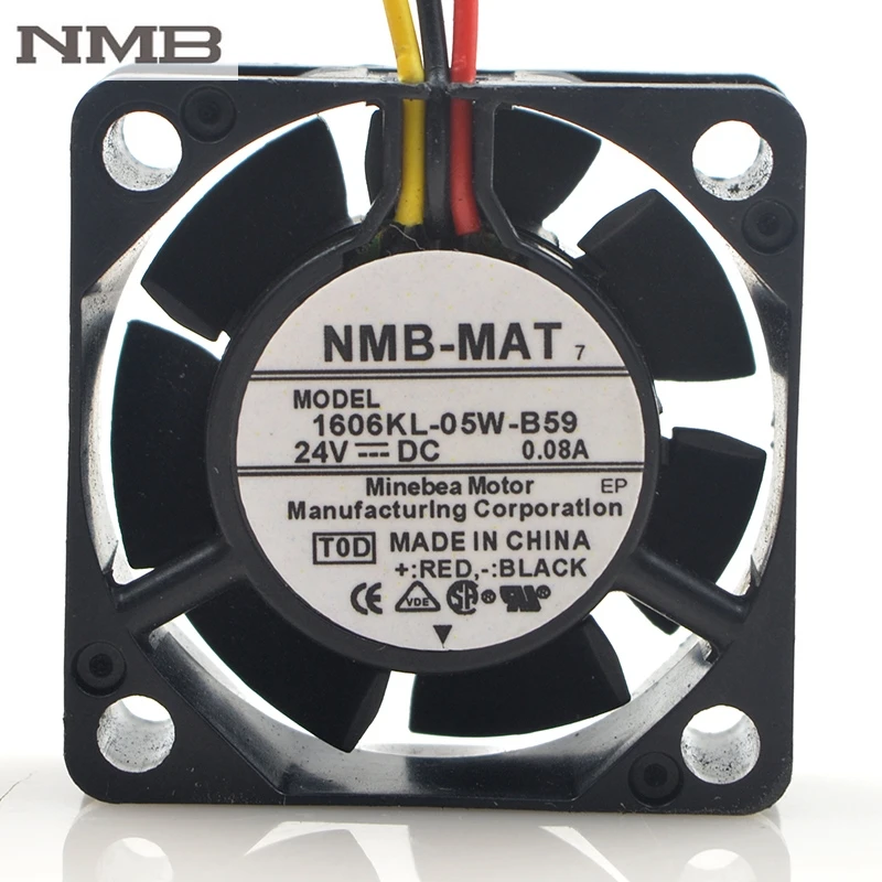 Original For NMB 4015 1606KL-05W-B59 L02 24V 0.08A FH6-1742 3Wire Cooling Fan | Компьютеры и офис