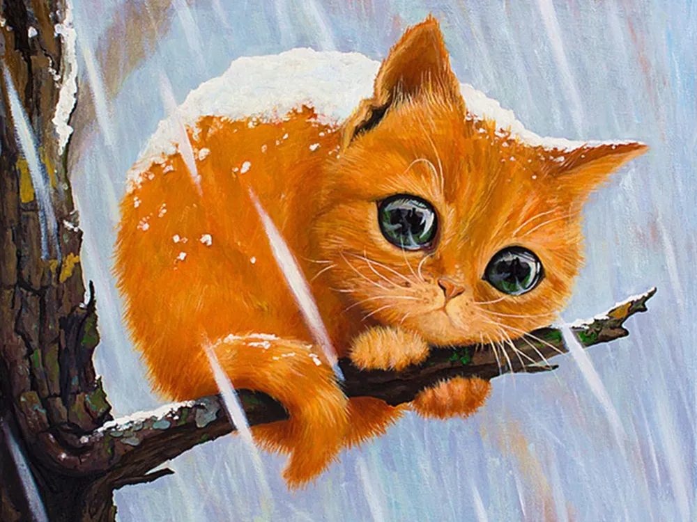 DIY 5D Partial Diamond Painting Snowy Baby Yellow Cat Cross Stitch Diamond Embroidery Patterns Rhinestones Diamond Mosaic
DIY 5D Partial Diamond Painting Snowy Baby Yellow Cat Cross Stitch Diamond Embroidery Patterns Rhinestones Diamond Mosaic