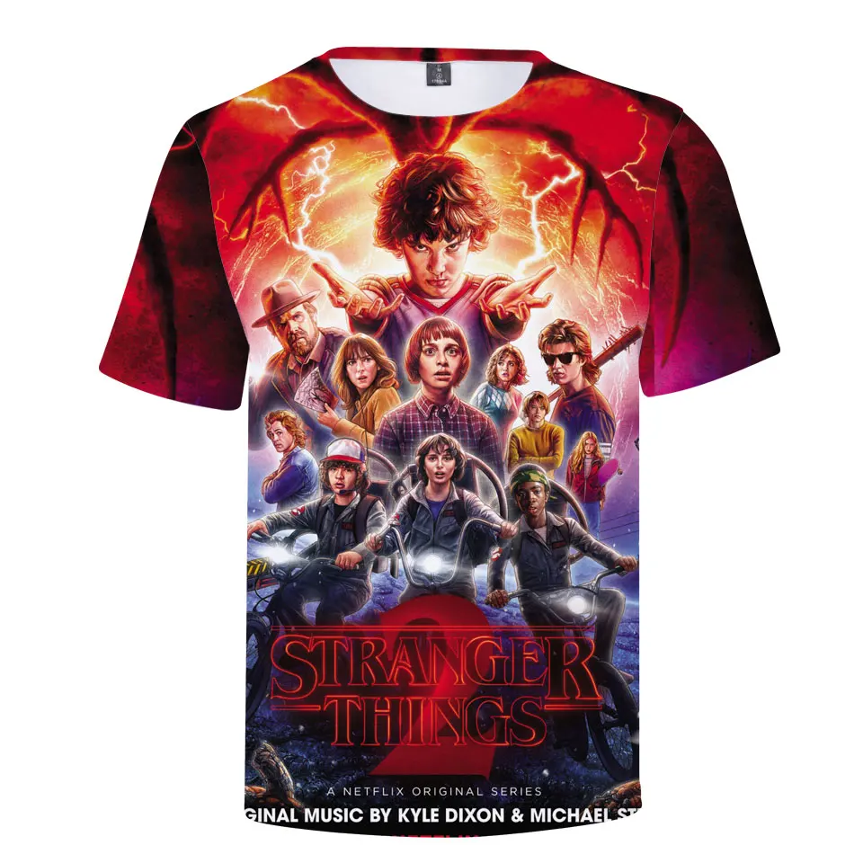 Fashion Stranger Things Print Funny Fitness Men T-Shirts 3D Character Design Mens T Shirts Summer Hipster Tops Homme men t shirt
Fashion Stranger Things Print Funny Fitness Men T-Shirts 3D Character Design Mens T Shirts Summer Hipster Tops Homme men t shirt