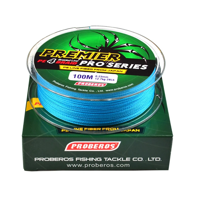100M 4 Strands Fishing Braided Multifilament Fishing Line Available 6LB-100LB PE Fishing Line
100M 4 Strands Fishing Braided Multifilament Fishing Line Available 6LB-100LB PE Fishing Line